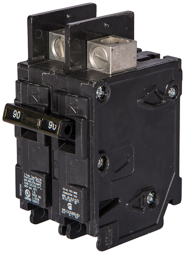 Miniature Circuit Breaker, BQH Series, 40A, 2 Pole, 120/240V AC, 22kA at 120/240V AC - BQ2B040H