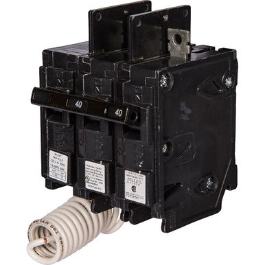 Miniature Circuit Breaker, BQ Series, 50A, 2 Pole, 120/240V AC, 10kA at 120/240V AC - BQ2B05000S01