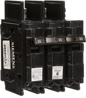 Miniature Circuit Breaker, BQH Series, 30A, 3 Pole, 240V AC, 22kA at 240V AC - BQ3B030H
