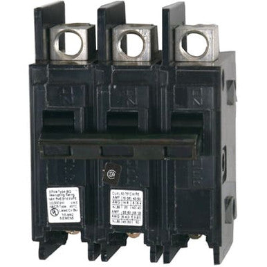 Miniature Circuit Breaker, BQH Series, 45A, 3 Pole, 240V AC, 22kA at 240V AC - BQ3B045H