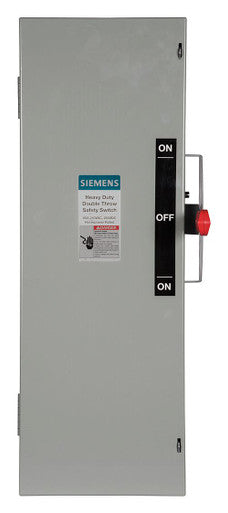 Fusible, Safety Switch, Heavy Duty, 240 V, 3PDT - DTF322