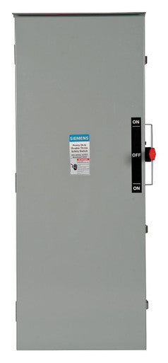 Fusible, Safety Switch, Heavy Duty, 600 V, 3PST - DTF364R