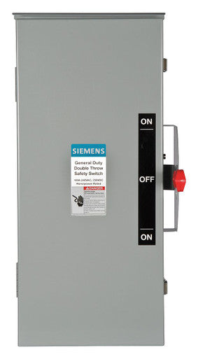 Nonfusible, Safety Switch, General Duty, 240 V, 3PST - DTGNF323R