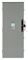 Nonfusible Single Throw Safety Switch, Heavy Duty, 240V AC, 2PST, 200 A, NEMA 3R - DTNF224R
