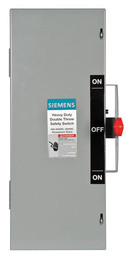 Nonfusible, Safety Switch, Heavy Duty, 240 V, 3PST - DTNF321