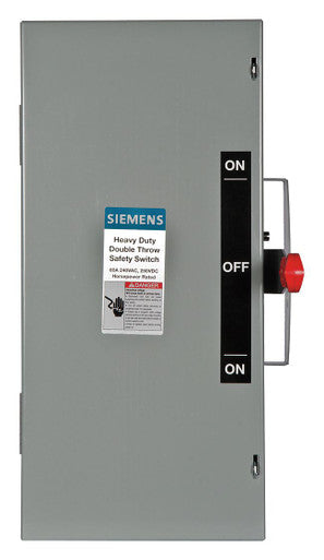 Nonfusible, Safety Switch, Heavy Duty, 240 V, 3PST - DTNF322
