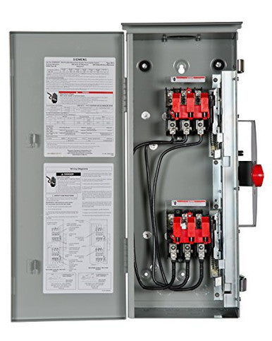 Nonfusible, Safety Switch, Heavy Duty, 600 V, 3PST - DTNF361R