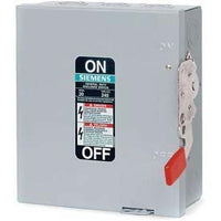Fusible Single Throw Safety Switch, General Duty, 240V AC, 3PST - GF323N