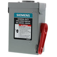 Non-Fusible, Safety Switch, General Duty, 240 V, 3PST, NEMA 3R - GNF321RA