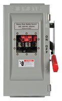 Fusible, Safety Switch, Heavy Duty, 600 V, 3PST - HF361JW