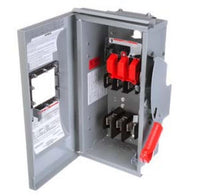 Fusible Disconnect Switch, 3P 30A 600V, NEMA 3R, Window, Hf Series - HF361RW