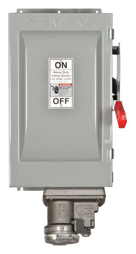 Fusible, Safety Switch, Heavy Duty, 600 V, 3PST - HF362JCH