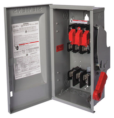 Fusible, Safety Switch, Heavy Duty, 600 V, 3PST - HF362J