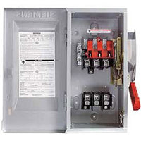 Fusible, Safety Switch, Heavy Duty, 600 V, 3PST, NEMA 1 - HF363N