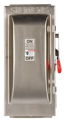 Fusible, Safety Switch, Heavy Duty, 600 V, 3PST - HF363SS