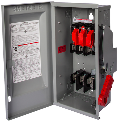 Siemens 200A 3P 600V 3W Fused Hd Type 1 - HF364