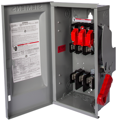 100A 4P 600V 4W Fusible Heavy Duty Type 12 - HF463J
