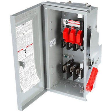 Safety Disconnect Switch, NEMA 3R, Outdoor, 18-8 Stainless Steel - HFC361R