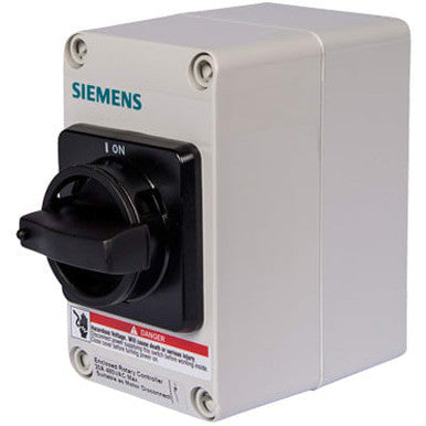 Siemens 20A 3P Compact T12 Switch Screw Cover Red H - HNF3020CJE