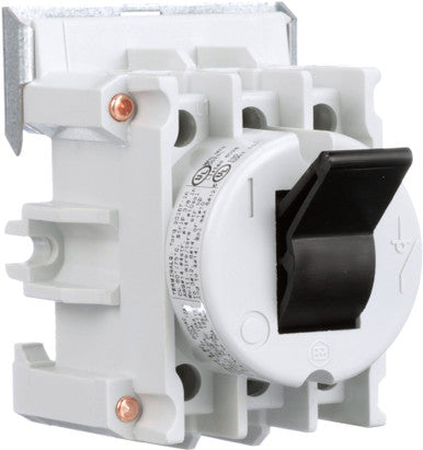 3 Pole DIN Rail Mount Non-Fused Switch Disconnector; 40 A; 25 hp; IP65 - LBT3040