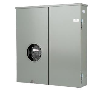 400 Amp 8-Space 16-Circuit Combination Meter Socket Load Center - MC0816B1400RLTM