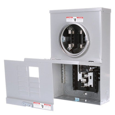 Load Center, MC, 10 Spaces, 100A, 120/240V AC, Main Circuit Breaker, 1 Phase - MC1020B1100S