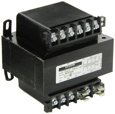 Siemens MT0150L Control Power Transformer. Siemens Control Power Transformer, Class MT, 240/416/480/600 VAC, 230/400/460/575 VAC, 220/380/440/550 VAC - MT0150L