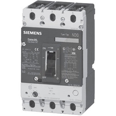 Circuit Breaker Thermal-magnetic 125A 3-POLE N-interrupt Dg 150A Frame 600Y Lugs - NDK3B125L