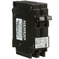 Circuit Breaker, QT Series, 15A, 1 Pole, 120V AC - Q1515U