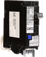 CIRCUIT BREAKER 20A 1 POLE 120 VAC 10K QAF2 - QA120AFCNL