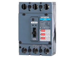 Siemens Industry Inc Breaker Qr 3P 125A 240V 10Ka - QR23B125