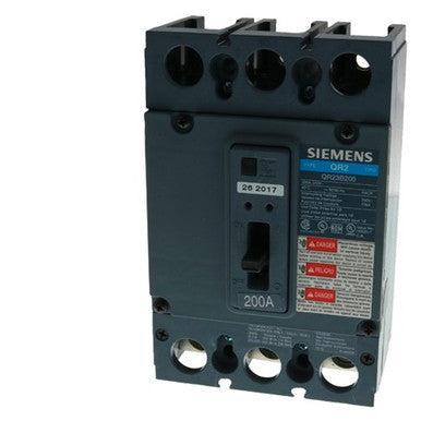 Siemens Industry Inc Breaker Qr 3P 200A 240V 10Ka - QR23B200