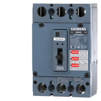 Siemens Industry Inc Breaker Qr 3P 200A 240V 25Ka - QRH23B200