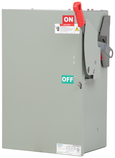 Siemens Industry Inc Sentron Ii Heavy Duty Fusible Switch - SLVBH4640G