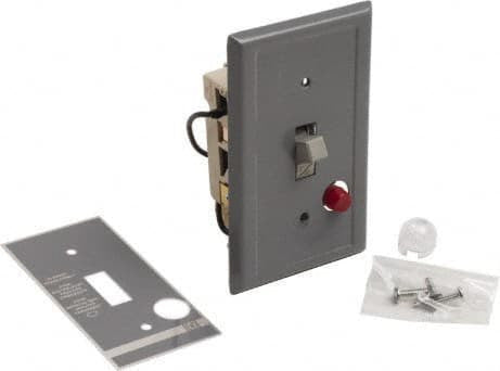Fhp Manual Starter - Flush Mount - 1P - Toggle Operated - Red Indicator - 277VAC - 2510FF1P
