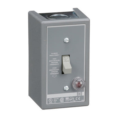 Fhp Manual Starter - Nema 1 - 1P - Toggle W/guard - Red Indicator - 277VAC - 2510FG5P