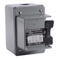 Manual Switch 600Vac K-Options Rohs Compliant: No |Square D By Schneider Electric 2510KW1H - 2510KW1H