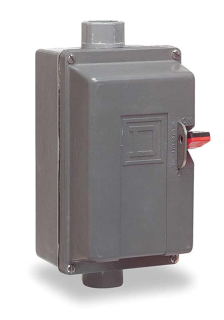 Manual Starter - Nema 4 Polyester - 2P - Size M0 - No Indicator - 600VAC - 2510MBW1