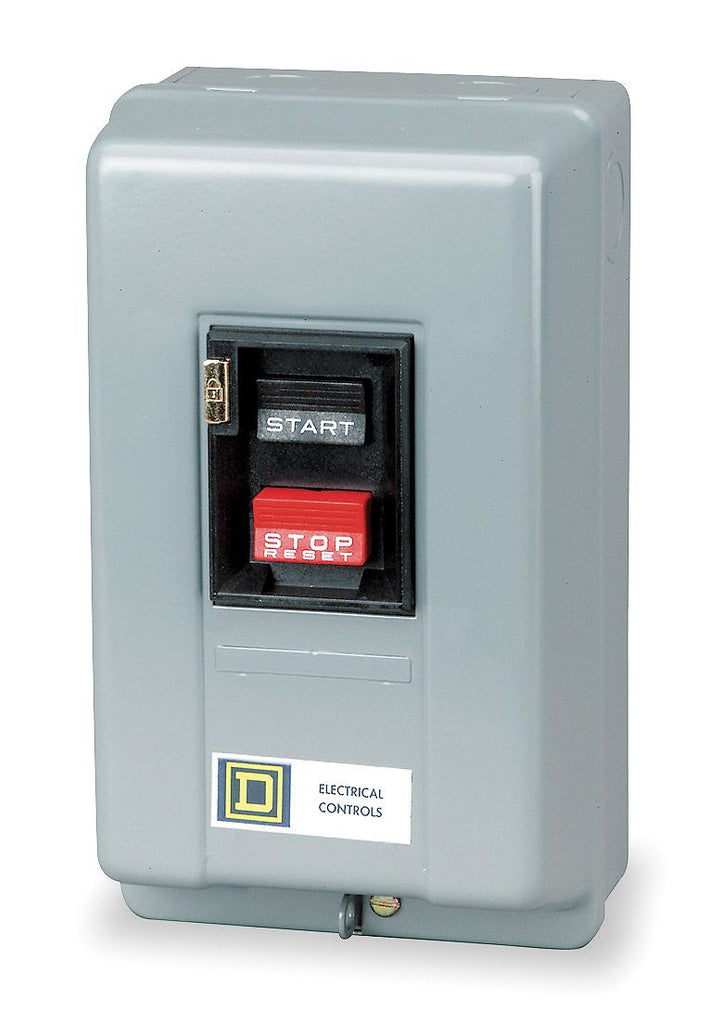 Manual Starter - Nema 1 - Buttons - 2P - Size M1P - No Indicator - 600VAC - 2510MCG2