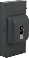 Safety switch, double throw, non fusible, 200A, 240V, 2 pole, 15hp, NEMA 1 - 82254N