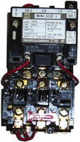 Magnetic Motor Starter, Non-Reversing, No Auxiliary Contacts, 120V AC, 2 P, Screw Clamp - 8536SCO1V02