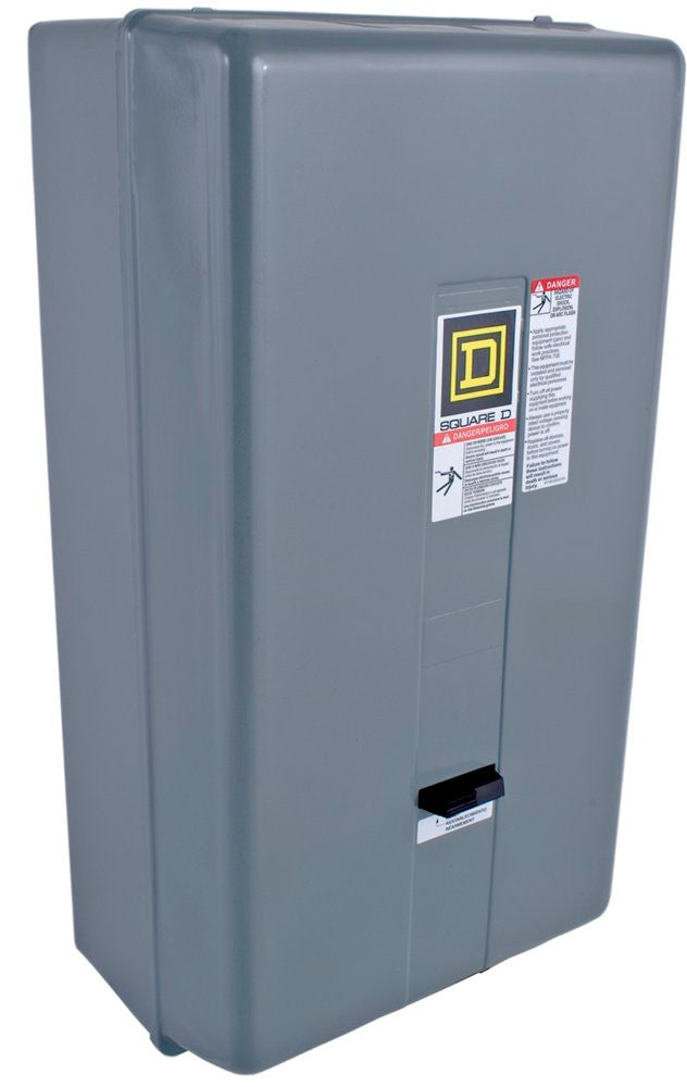 Magnetic Motor Starter, Non-Reversing, No Auxiliary Contacts, 240V AC, 3 P, Screw Clamp - 8536SEG1V03