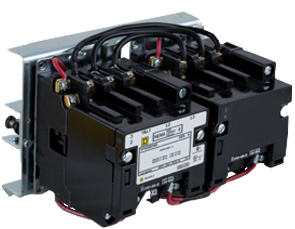 Reversing Contactor, Size 1, 3-POLE, Vertical Open Style +options - 8702SCO7V02S