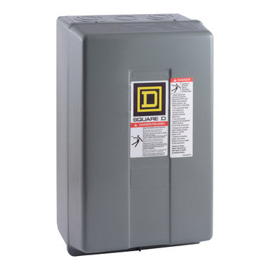 8903L Electrically Held Lighting Contactor, 6 P, 6 Nc, 30 A, 600 V, 110/120 V - 8903LG06V02