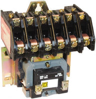 8903L Electrically Held Lighting Contactor, 6 P, 6 No, 30 A, 600 V, 277 V 60 Hz - 8903LO60V04
