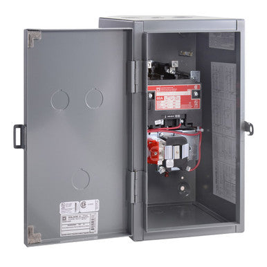 Lighting Contactor, Electrically Held, 60 A, 3 Pole, Nema 1, 240/220V 60/50HZ - 8903SPG2V03