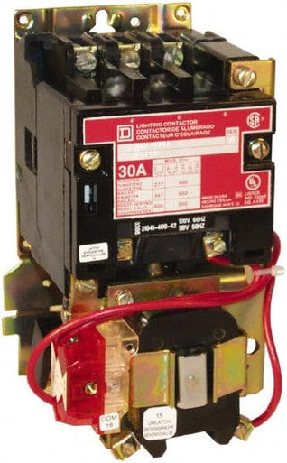 SQUARE D 8903SPO11V02 120VAC Mechanically Held Lighting Contactor 3P 60A - 8903SPO11V02