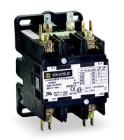 Contactor; Definite Purpose; DPST-NO; 50A; Ctrl-V 24AC; 3HP@115VAC, 10HP@230VAC - 8910DPA52V14