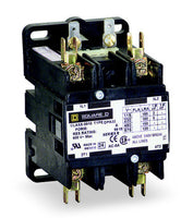 Contactor; Definite Purpose; DPST-NO; 50A; Ctrl-V 24AC; 3HP@115VAC, 10HP@230VAC - 8910DPA52V14