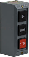 Push Button Control Station; 3 momentary push buttons; UP DOWN STOP; 600 VAC - 9001BG305